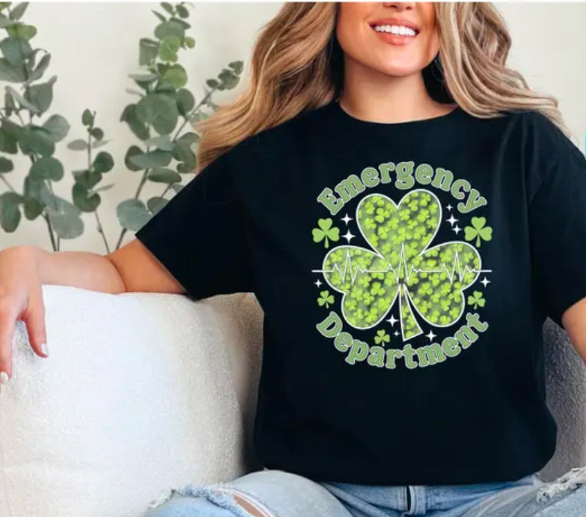 T-Shirt-St. Patrick's Day Emergency Department