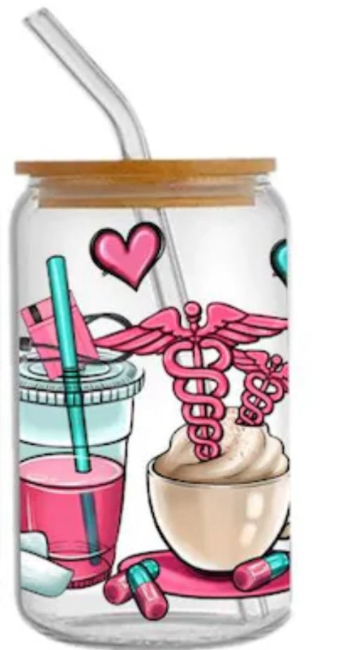 Glass Cup- Healthcare